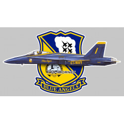 F18 BLUE ANGELS Sticker UV