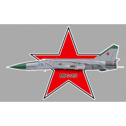 MIG 25 Sticker UV