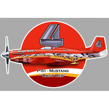 MUSTANG DORGO Sticker UV