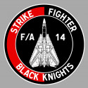 BLACK KNIGHTS Sticker 