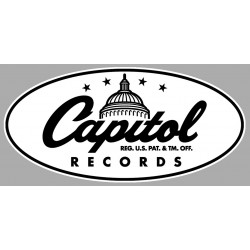 CAPITOL Recordsl Sticker 