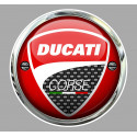 DUCATI  Corse  Sticker  trompe-l'oeil