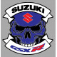 SUZUKI GSXR Skull Sticker °