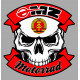 MZ skull Sticker UV 