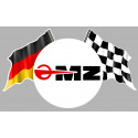 MZ  Flags Laminated decal