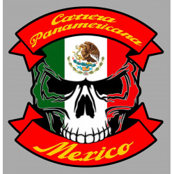 CARRERA PANAMERICANA SKULL  Sticker° 