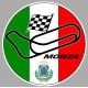 MONZA laminated decal