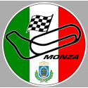 Circuit MONZA  Sticker vinyle laminé