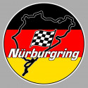 NÜRBURGRING Racing line laminated decal