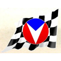 VAILLANTE " Flag "  right Sticker 