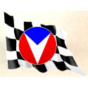 VAILLANTE " Flag "  Sticker gauche