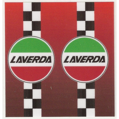 LAVERDA  BIC Sticker UV  68mm  x 65mm