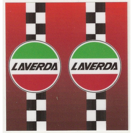 LAVERDA BIC Sticker UV  68mm  x 65mm