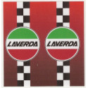 LAVERDA BIC Sticker   68mm  x 65mm