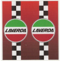 LAVERDA  BIC Sticker  68mm  x 65mm