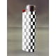 CHEQUERED FLAG  BIC Sticker UV  68mm  x 65mm