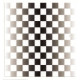 CHEQUERED FLAG  BIC Sticker UV  68mm  x 65mm