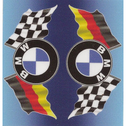 BMW BIC  lighter  68mm x 65mm laminated decal