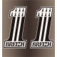 BREIZH NUMBER ONE BIC Sticker   68mm  x 65mm