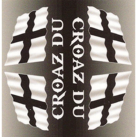 CROAZ DU BIC Sticker   68mm  x 65mm