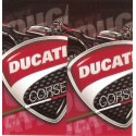 DUCATI CORSE BIC lighter Sticker  68mm x 65mm