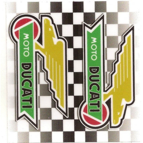 DUCATI  BIC lighter Sticker UV  68mm x 65mm