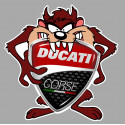 DUCATI CORSE TAZ Sticker vinyle laminé