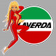 LAVERDA Pin UP droite Sticker° 