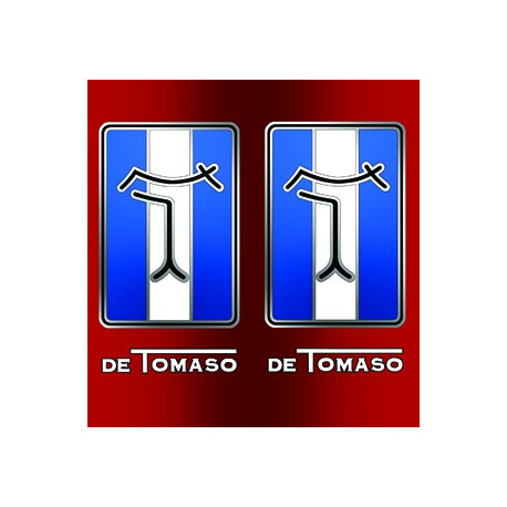 DE TOMASO BIC  lighter Sticker UV  68mm x 65mm