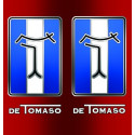 DE TOMASO BIC  lighter Sticker 68mm x 65mm