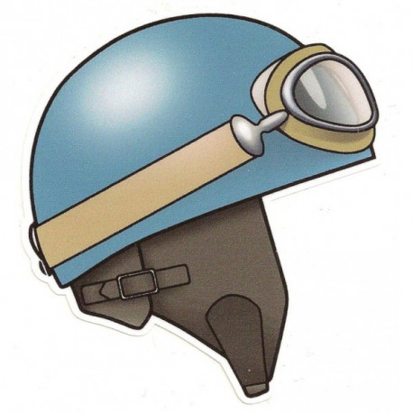 Alberto ASCARI Helmet sticker 