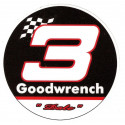 Dale EARNHARDT Goodrench sticker vinyle laminé