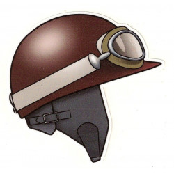 Juan Manuel FANGIO helmet sticker°