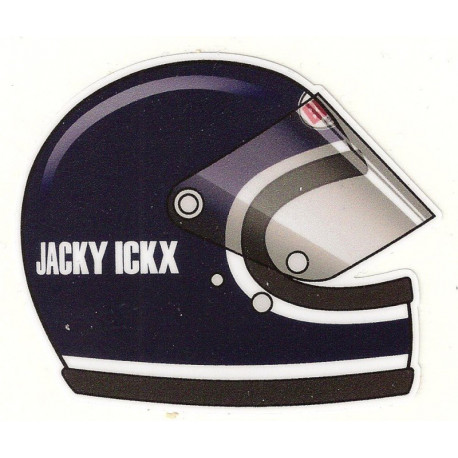 Jacky ICKX helmet sticker°