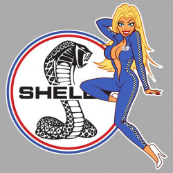  SHELBY Pin Up left Sticker 