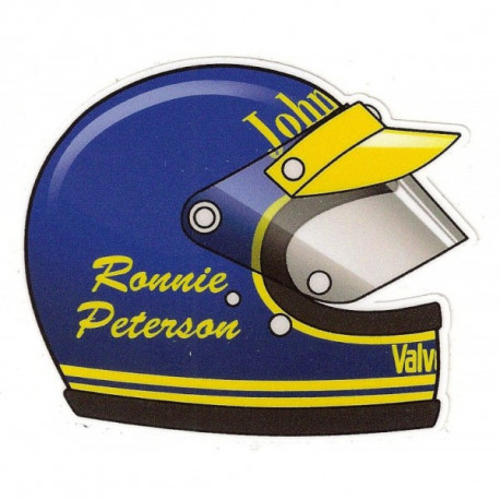Ronnie PETERSON helmet sticker 