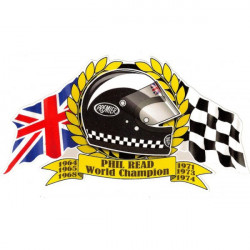 Phil READ WORLD CHAMPION sticker 