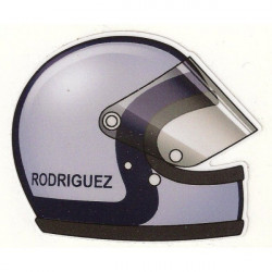 Pedro RODRIGUEZ Helmet sticker 