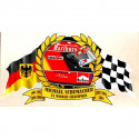 SCHUMY WORLD CHAMPION F1  laminated decal