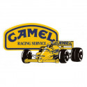 Ayrton SENNA F1 CAMEL laminated  decal