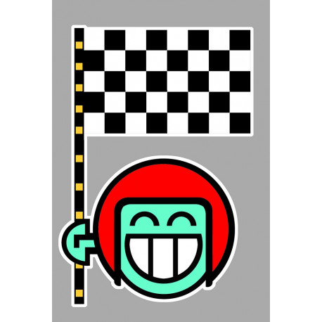 SMILEY RACING Sticker° 