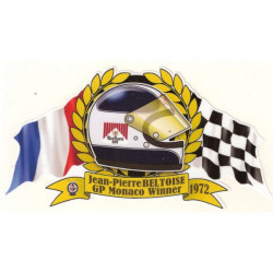 Jean Pierre BELTOISE MONACO WINNER  laminated decal