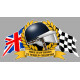 Mike HAWTHORN F1 WORLD CHAMPION  sticker 