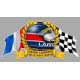 Gerard LARROUSSE Le Mans WINNER  sticker 
