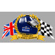 Damon HILL F1 WORLD CHAMPION  sticker 