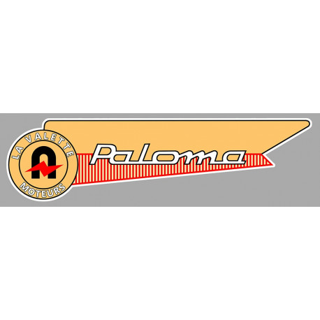 PALOMA  left Flags Sticker  