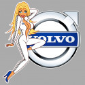 VOLVO  right Pin Up laminated decal