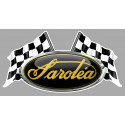 SAROLEA Flags laminated decal