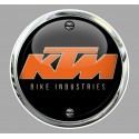 KTM laminated decal