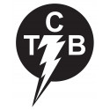 T.C.B Elvis PRESLEY laminated decal